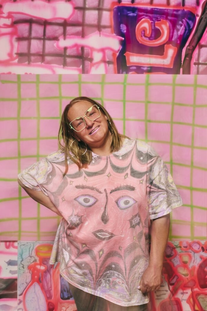 Liebt Pink: die US-amerikanische Künstlerin Katherine Bernhardt.