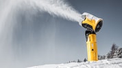 Ohne Schneekanonen schaut es mit dem Pistenspaß ziemlich düster aus.