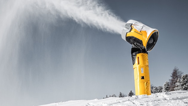 Ohne Schneekanonen schaut es mit dem Pistenspaß ziemlich düster aus.