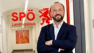 Christian Jauschowetz Max Lercher ist seit knapp zwei Jahren Vorsitzender der steirischen SPÖ.