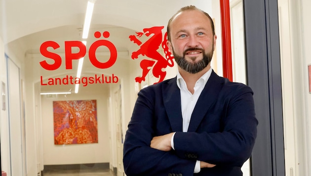 Max Lercher ist seit knapp zwei Jahren Vorsitzender der steirischen SPÖ.