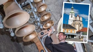 Zweimal täglich wird das neue Glockenspiel ab Oktober zu hören sein. Jede Woche werden zwei neue ...