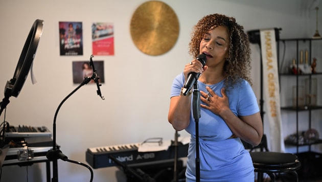 Katiuska McLean tritt als „All Star“ bei „The Voice of Germany“ auf.