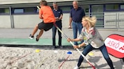 Vize-BM Elisabeth Mayr mit Askö-Präsident Heinz Öhler (re.) und Reinhard Kessler, Präsident des ...