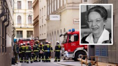 Die vermisste 85-jährige Inge Troch wurde nach dem Hauseinsturz in der Wiener Innenstadt tot ...