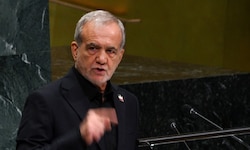 Der iranische Präsident Massoud Pezeshkian hat seine Rede in der UNO-Generaldebatte unter ...