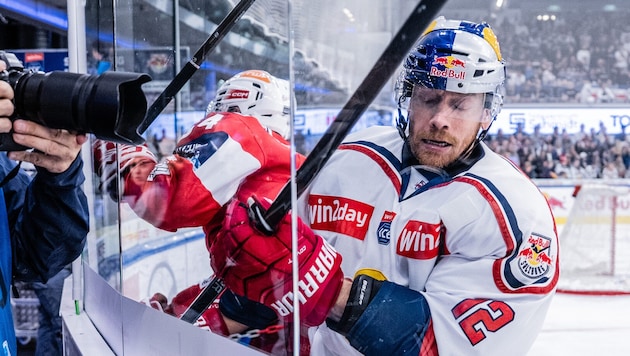 Wird den Bulls fehlen: Michael Raffl (re.).