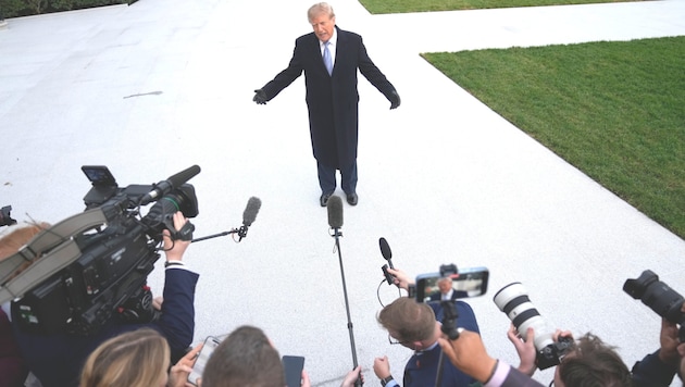 US-Präsident Donald Trump muss im Streit mit mehreren Medienhäusern eine juristische Niederlage ...