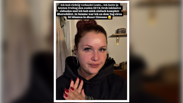 Es sollte eigentlich nur ein besonders kalter Videodreh werden – doch für Sophia Thiel endeten ...