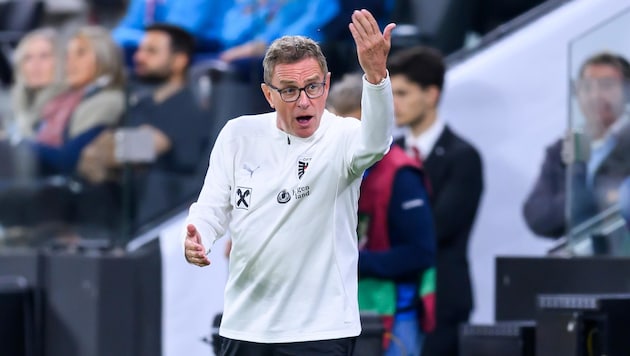 ÖFB-Teamchef Ralf Rangnick