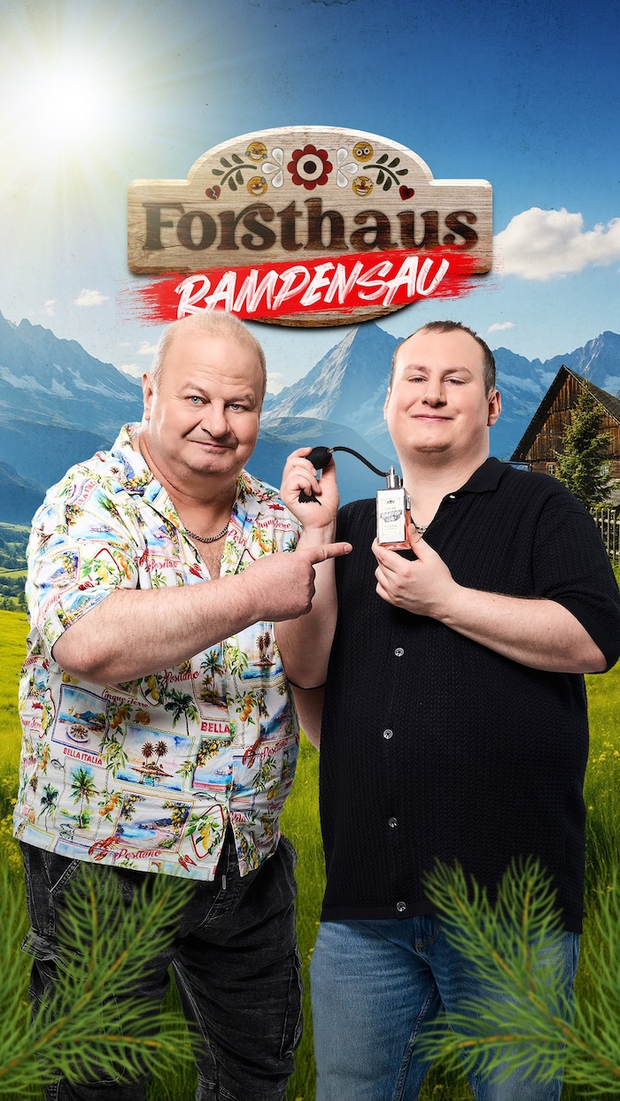 Tom und Julian freuen sich schon aufs „Forsthaus Rampensau“.
