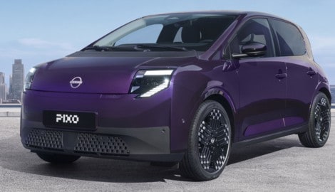 Der Nissan Pixo ist eine Art Zwilling des Renault Twingo.