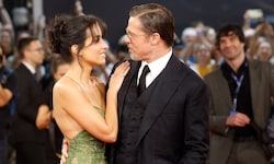 Brad Pitt hatte bei seiner Europa-Premiere von „Heart of the Beast“ in San Sebastián nur Augen ...