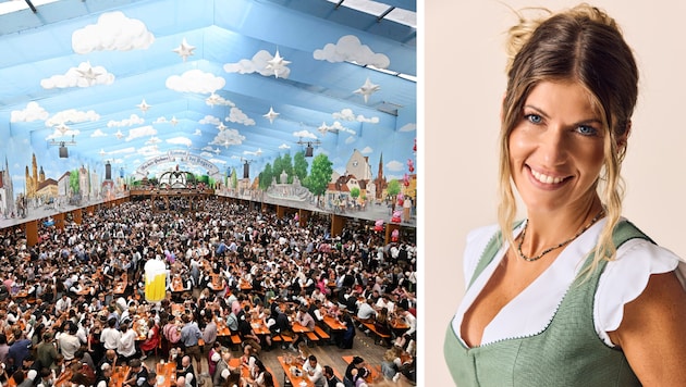 Seit 15 Jahren kellnert Verena Angermeier auf dem Münchner Oktoberfest: „Wahnsinn, was hier los ...