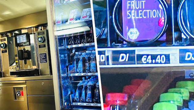 4,40 Euro für ein einziges Teesackerl – aber immerhin ist das heiße Wasser dazu kostenlos.