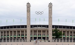 Das Olympiastadion in Berlin