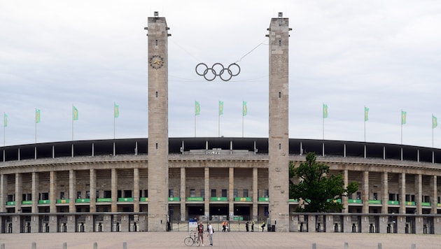 Das Olympiastadion in Berlin