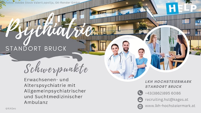 Am Standort Bruck entsteht ein neuer Schwerpunkt für die psychiatrische Versorgung in der ...