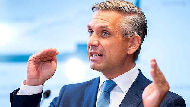 Wirtschaftsminister Wolfgang Hattmannsdorfer: „Wir müssen alles unternehmen, damit die Industrie ...