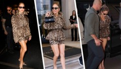 Jennifer Lopez zeigte sich in Mailand als sexy Raubkatze – und in einem Minirock, der seine ...