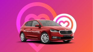 Diesen flotten Flitzer vom Autohaus Schatzdorfer gibt‘s zu gewinnen. (Symbolbild)