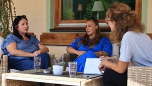 Christof Birbaumer Ganz offen sprechen die Alleinerzieherinnen Manuela Erdmann und Lisa Fantin im „Krone“- ...