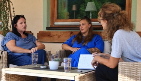 Ganz offen sprechen die Alleinerzieherinnen Manuela Erdmann und Lisa Fantin im  „Krone“- ...