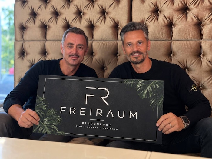 Die Inhaber Rene Schoahs und Christian Aigner wollen mit dem „Freiraum“ die Klagenfurter ...