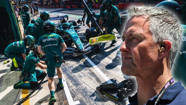 Ex-Formel-1-Pilot und Sky-Experte Ralf Schumacher nahm sich Aston Martin zur Brust.