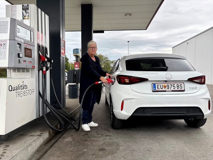 Manuela Böhm und ihr Mann haben ihre Diesel-Autos bereits verkauft und sind nun mit Hybrid-Pkws ...