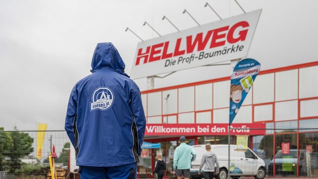Die Hellweg-Baumärkte sind insolvent.