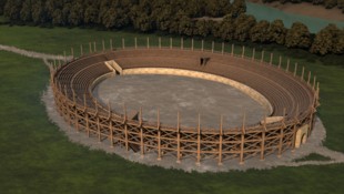 So könnte das römische Amphitheater an der Donau ausgesehen haben.