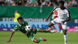 Ousmane Diawara (r.) war mit zehn Fouls der härteste Altacher Offensivmann.