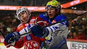 Im Derby ließen die Spieler beider Klubs alles auf dem Eis – am Ende siegte der KAC 6:1.
