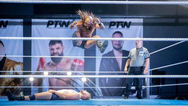 Tolle Wrestling-Action gibts am Samstag in Regau zu bestaunen.