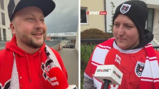 Die ÖFB-Fans vor dem Israel-Spiel im Gespräch mit der „Krone“.