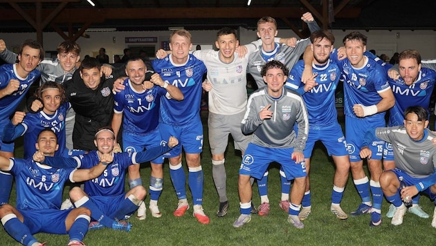 In bisher acht Spielen der Regionaliga Ost jubelte der FC Marchfeld über sieben Siege.