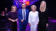 Gruppenbild mit Herr: Pig mit Noch-Chefin Thurnher, ORF-Managerin Stefanie Groiss und der ...
