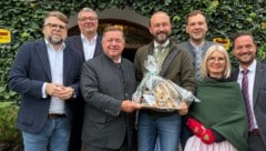 Hannes Schwarz, Jörg Leichtfried, Werner Amon, Max Lercher, Philip Kucher, Bundesrätin Gabriele ...