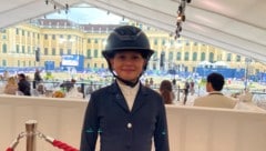 Diana Schoenberg ist mit zehn Jahren die jüngste Springreiterin beim Global Champions ...
