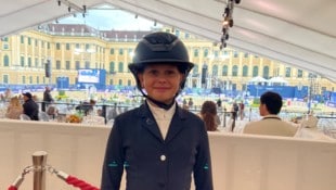 Diana Schoenberg ist mit zehn Jahren die jüngste Springreiterin beim Global Champions ...