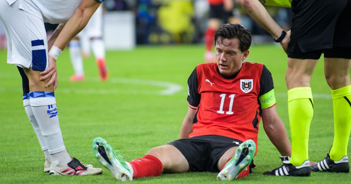Drama um ÖFB-Kapitän! Nach 35 Minuten ist Schluss