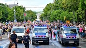 Großdemos gehörten in Wien zum „Polizei-Alltag“.