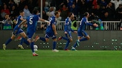 Kosovo jubelte über den 1:0-Sieg gegen Irland.