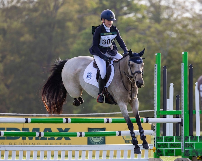 Die Tochter von Zara Tindall wagte sich bei den Blenheim Palace International Horse Trials in ...
