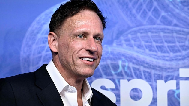 Peter Thiel gründete den Bezahldienst PayPal mit und gehörte zu den ersten Investoren von ...