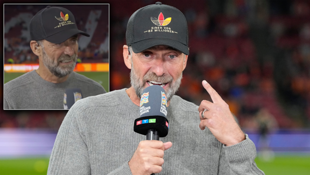 Jürgen Klopp war von Laura Wontorras Aussage irritiert.