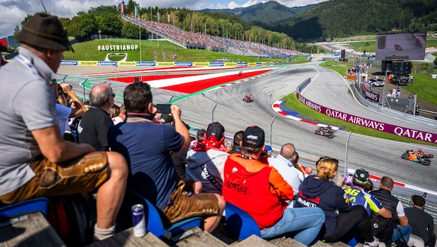 Mit 101.500 Fans am Wochenende gab es einen Negativrekord für die MotoGP in Spielberg