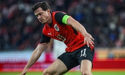 Michael Gregoritsch verletzte sich im Spiel gegen Israel.