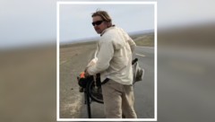 Karl Bushby ist auf seiner Weltumwanderung auf eine fatale Hürde gestoßen.